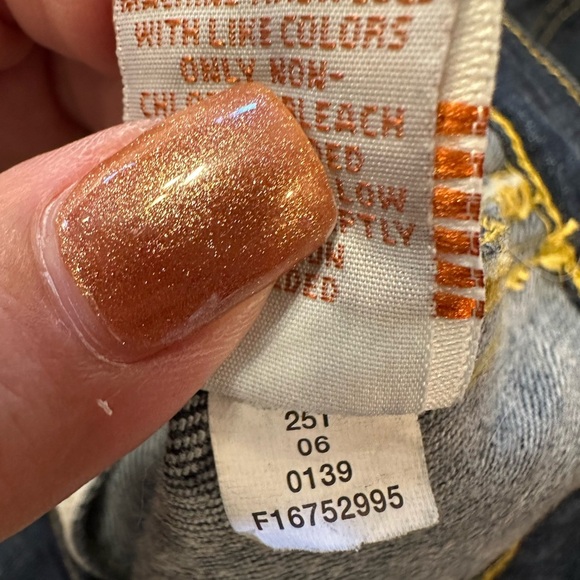 Fiorucci Women's Y2K Size Medium Cotton Denim Embroidered Jean Jacket - Picture 10 of 11